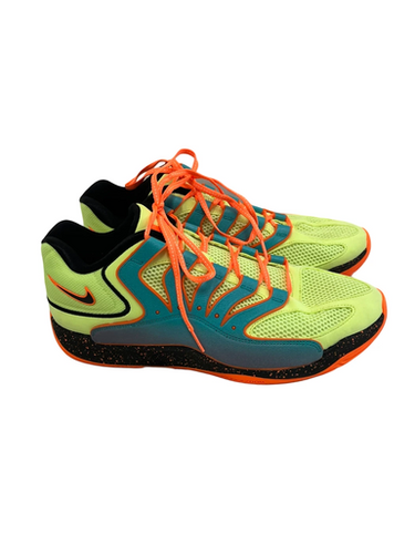 Used Nike KD 18 Basketball Shoes M Optic Yellow Senior 14 11692-S000147055