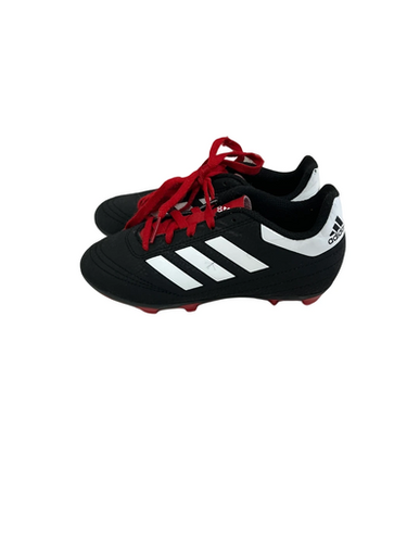 Used Adidas GOLETTO Soccer Cleats Black Youth 12.0 11692-S000147091