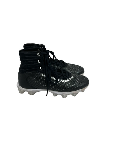 Used Under Armour HIGHLIGHT 2 Adult FB Cleats Black Senior 6.5 11692-S000147220