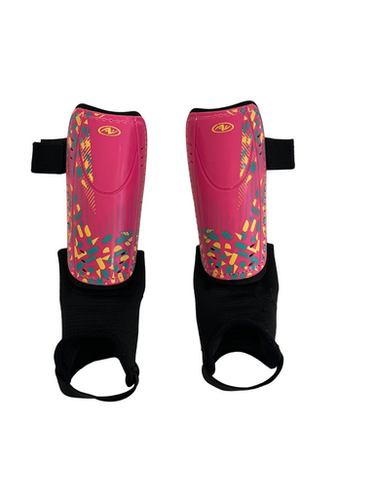 Used Soccer Shin Guards Youth Pink SM 11692-S000147267