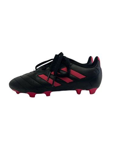 Used Adidas GOLETTO Soccer Cleats Black And Pink Youth 13.0 11692-S000147282