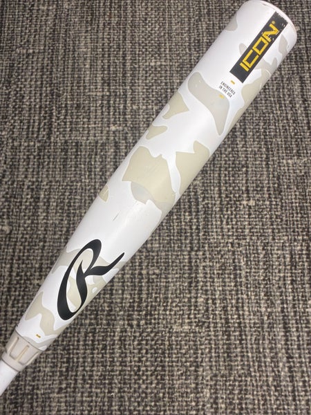2025 Rawlings Icon Composite Bat USSSA Certified (-8) Composite 23 oz 31" (Used)