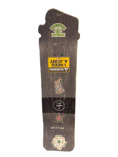 New Huf X Alltimers Lighter Complete Longboard Green 10299-S000307440