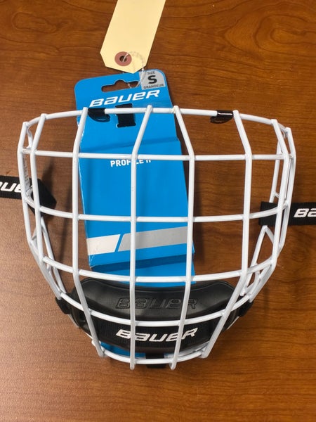 Small Bauer Profile II Facemask Cages, Visors & Shields Full Cage (New)
