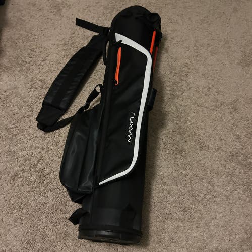 Maxfli Stand Bag 3 Way Dividers Black NEW