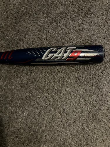 2021 Marucci CAT9 Composite USSSA Certified Bat (-10) 19 oz 29" (Used)