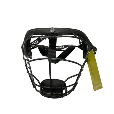 Used Rawlings BLK FIELDER BB/SB Fielders Mask Black One Size 11834-S000047568