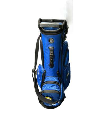Used Mizuno STAND PRO Mens Stand Bag Royal Blue 11834-S000047557