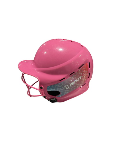 Used Marucci PINK HELMET Batting Helmet w/Mask Pink One Size 11834-S000047553