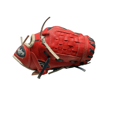 Used Rawlings PLAYER SERIES BB/SB Glove RH Throw Red 9" 11834-S000047487