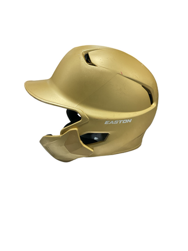 Used Easton BB HELMET 7 1/8-7 1/2 Batting Helmet No Mask Gold One Size 11834-S000047480