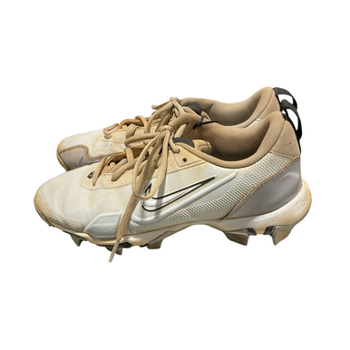 Used Nike WHT TROUT CLEATS BB/SB Cleats White Junior 06 11834-S000047453