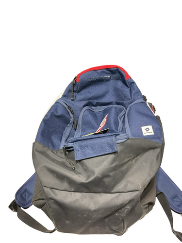 Used Demarini NAVY/RED BACKPACK BB/SB Player Backpack White/Red/Navy 11834-S000047625