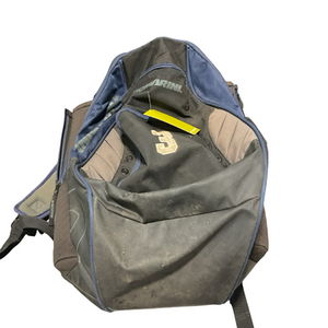 Used Demarini BLACK AND NAVY BB/SB Player Backpack Navy Blue 11834-S000047624
