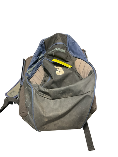 Used Demarini BLACK AND NAVY BB/SB Player Backpack Navy Blue 11834-S000047624