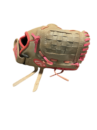 Used Rawlings STORM TBALL BB/SB Glove T-ball Pink 10" 11834-S000047600