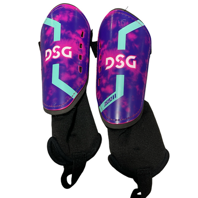 Used Soccer Shin Guards Youth Purple LG 11834-S000047585