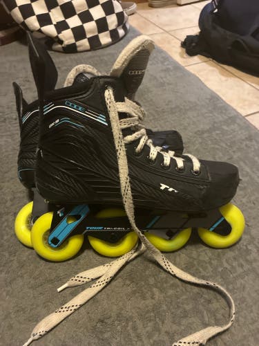 Bauer Unknown Inline Skates Wide Width Size 8 (Used)