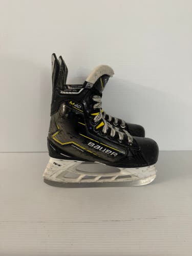Used Size 12 D Youth Bauer Supreme M40 Hockey Skates