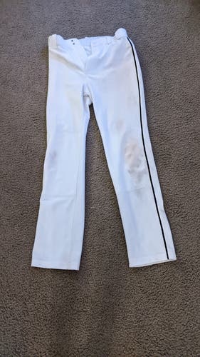 White Men's Small Adult Rawlings Game Pants (Used)