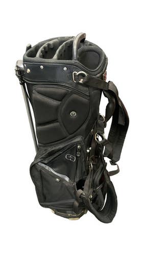 Used Ogio 8 WELL Mens Stand Bag Black 11859-S000028858