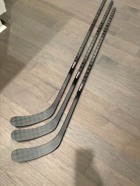 3-pack Senior Pro Stock Hockey Sticks