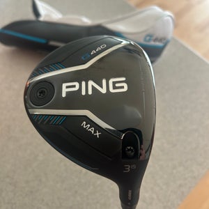 Men's Ping G440 max Right Handed Fairway Wood Extra Stiff Flex 3 Wood (Used)