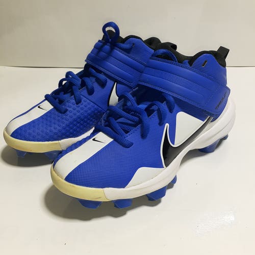 Blue Kid's 3Y (Big Kids / Youth) Youth Nike Low Top Molded Cleats (Used) JE4097