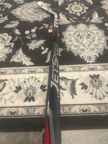 Senior CCM JetSpeed Left Hand Hockey Stick 75 Flex Pro Stock (Used)