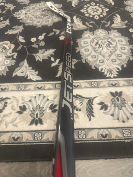 Senior CCM JetSpeed Left Hand Hockey Stick 75 Flex Pro Stock (Used)