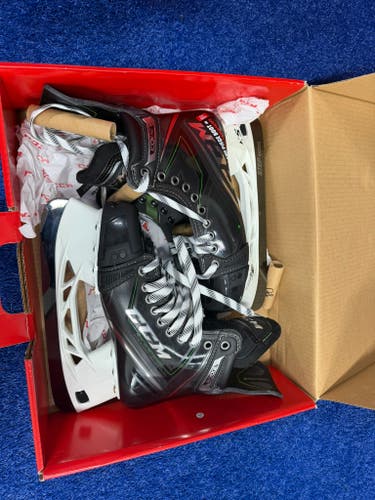 *BRAND NEW IN BOX- PRO SHOP SALE* CCM Ribcor 100k Pro Skates Regular Width 7 with BLACK STEP STEEL