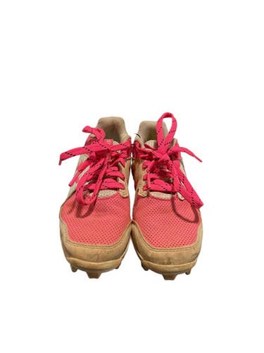 Used Under Armour PINK SOFTBALL CLEATS BB/SB Cleats Pink Youth 13.0 11834-S000045572