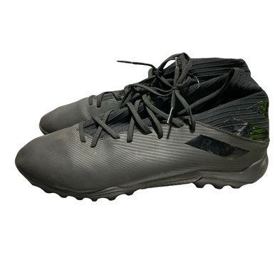 Used Adidas NEMESIS Soccer Indoor Shoes Black Senior 12 11834-S000047429