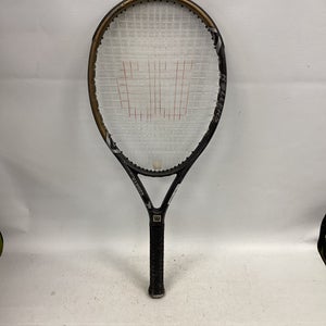 Used Wilson HYPER HAMMER Adult Tennis Racquet Black 4 5/8" 11851-S000043780