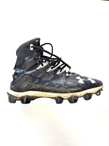 Used Under Armour Jr FB Cleats Black Junior 06 11860-S000305217