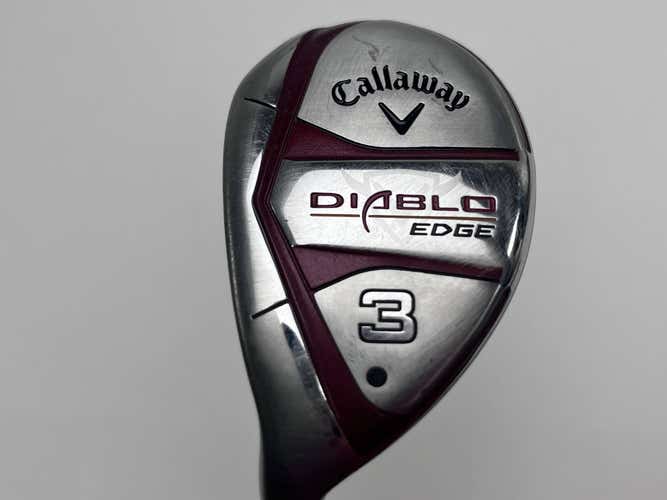 Callaway Diablo Edge 3 Hybrid 21* 60g Regular Graphite Mens LH