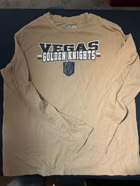 Concept Sports Vegas Knights Gold XL Adult Unisex Shirt (Used)