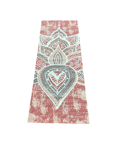 Used Gaiam Yoga Mat Maroon 11613-S000178151