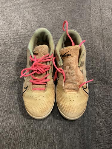 Used Nike HYPDERDIAMOND 4 BB/SB Cleats White Senior 7 11614-S000232078