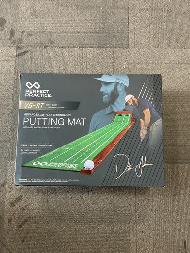 Used PERFECT PRACTICE V5 PUTTING MAT Putting Aid 11614-S000232059