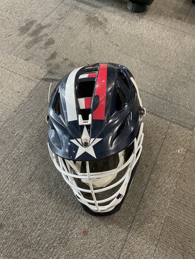 Used Cascade S ADULT HELMET Lacrosse Helmet Navy Blue One Size 11614-S000232058