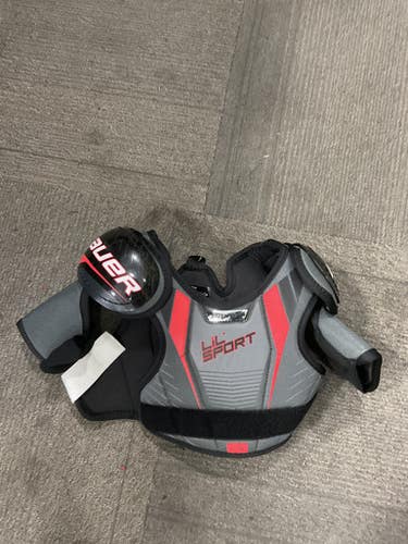Used Bauer LIL SPORT Youth Shoulder Pads LG 11614-S000232049
