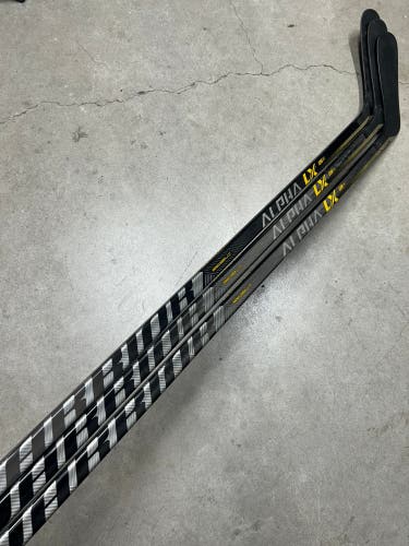 3 PACK 85 Flex P92 Senior Warrior Alpha LX Pro Left Hand Hockey Stick Pro Stock (New)
