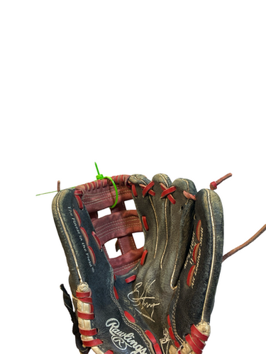 Used Rawlings MPL110BH BB/SB Glove RH Throw Black 11" 11706-S000372684