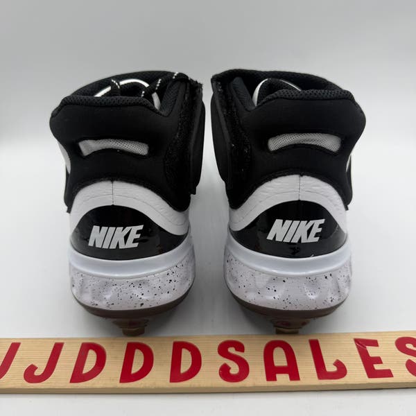Nike Alpha Huarache Elite 4 Mid Baseball Cleats FD2744-107  display picture 2