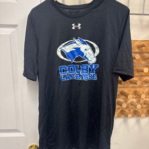 Black Small Men's Under Armour Colby Lacrosse Shirt (New)