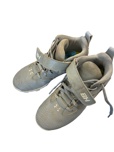 Used Under Armour BH BB/SB Cleats Grey Junior 02 11682-S000128702