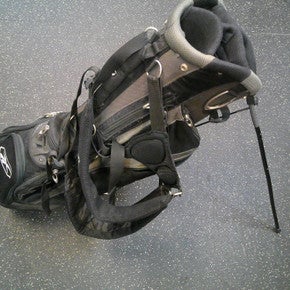 Used Taylormade BAG Mens Stand Bag Black 11339-S000199541