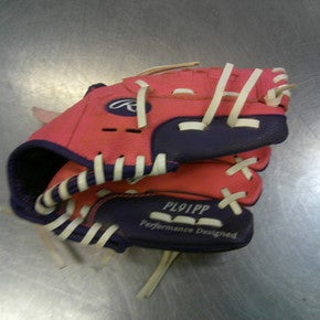 Used Rawlings PLAYERS SERIES BB/SB Glove RH Throw Pink 9" 11339-S000199533