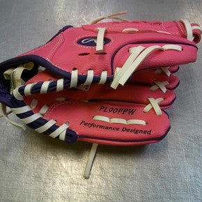 Used Rawlings PLAYERS SERIES BB/SB Glove RH Throw Navy Blue 9 1/2" 11339-S000199500